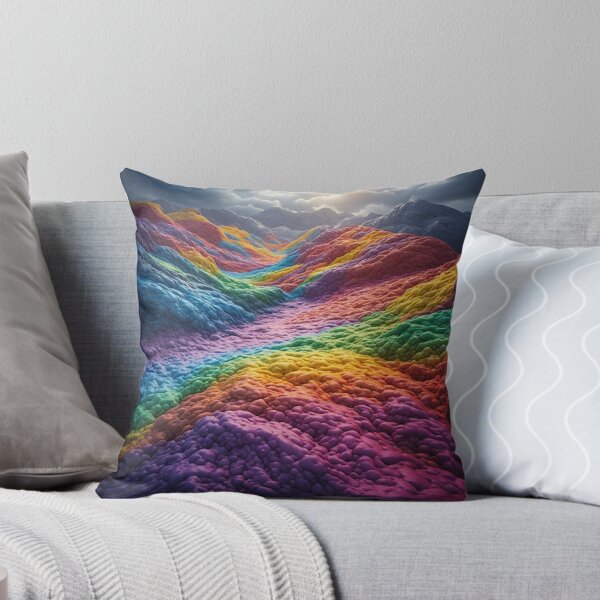Item preview, Colorful rainbow mountain landscape designed and sold by AWADHESH  CHAURASIA.