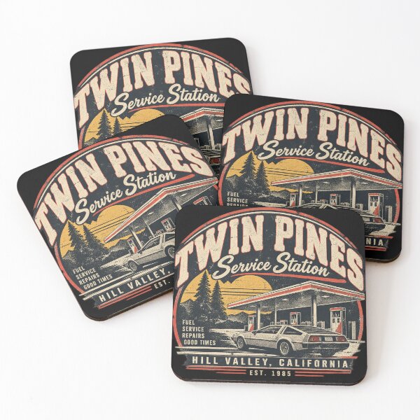 Item preview, Twin Pines Service Station — Hill Valley, California designed and sold by OriginalGamer55.