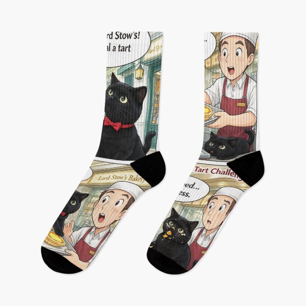 Item preview, When a Black Cat Takes the Egg Tart Challenge! ?? (Episode 2)    designed and sold by PetalsPaws.