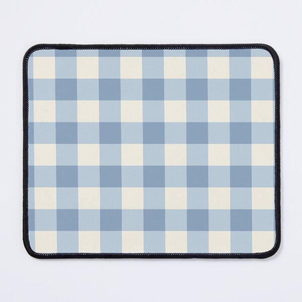 Item preview, Powder Blue and Cream Picnic Gingham designed and sold by CharmedVille.