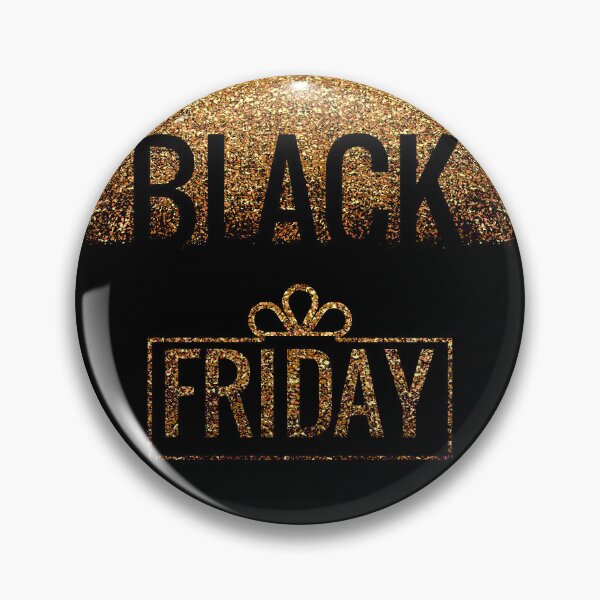 Item preview, Black Friday Gold Glitter Luxury Gift Typography designed and sold by amatiana.