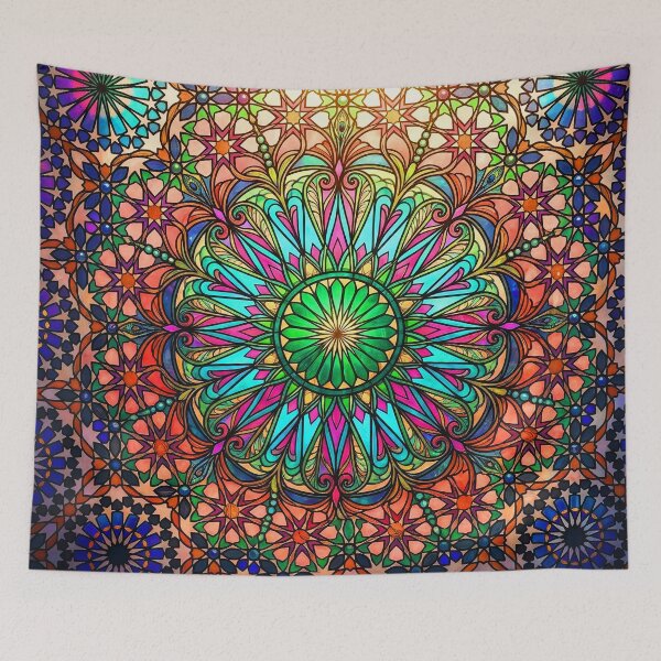 Item preview, Art Nouveau Geometric Mosaic designed and sold by Etch-art.