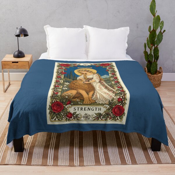 Item preview, Strength Tarot Card designed and sold by Vern Tonkin.