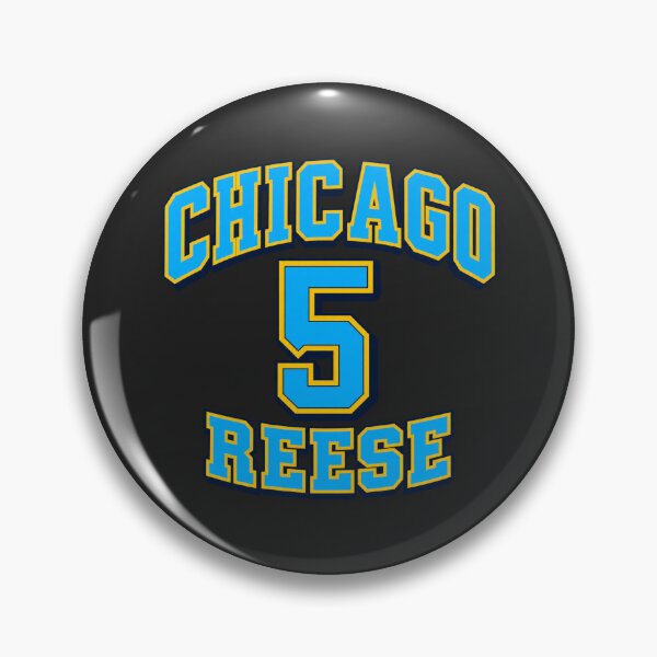 Item preview, Chicago 5 Reese Bold Blue Yellow Arch Lettering Classic Style designed and sold by Pliable.