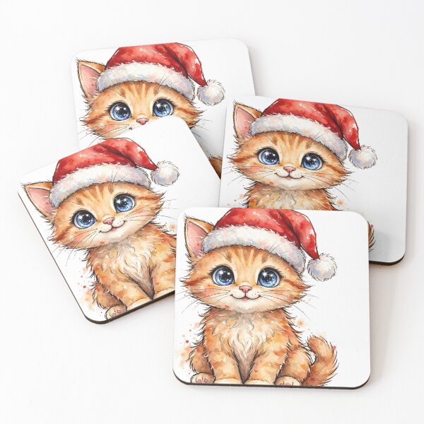 Item preview, My First Christmas Kitten | Cute Cat Christmas Shirt designed and sold by Huellamor.