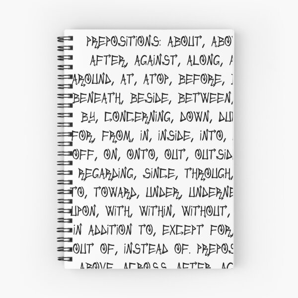 Item preview, Prepositions List Graffiti font designed and sold by JenJoiner.