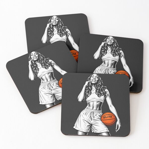 Item preview, Angel Reese Black White Basketball Crop Top Elite Style Attitude designed and sold by Pliable.