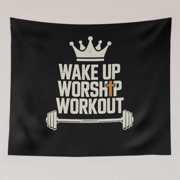 Item preview, Wake Up Worship Workout designed and sold by Mateusz Majcherek.