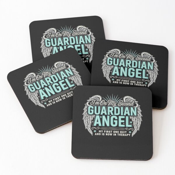 Item preview, I’m on My Second Guardian Angel designed and sold by Mateusz Majcherek.