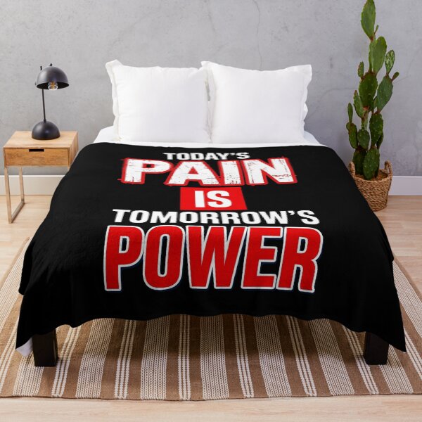 Item preview, Today's Pain Is Tomorrow's Power - Motivational Quote designed and sold by Vibe-Vary.