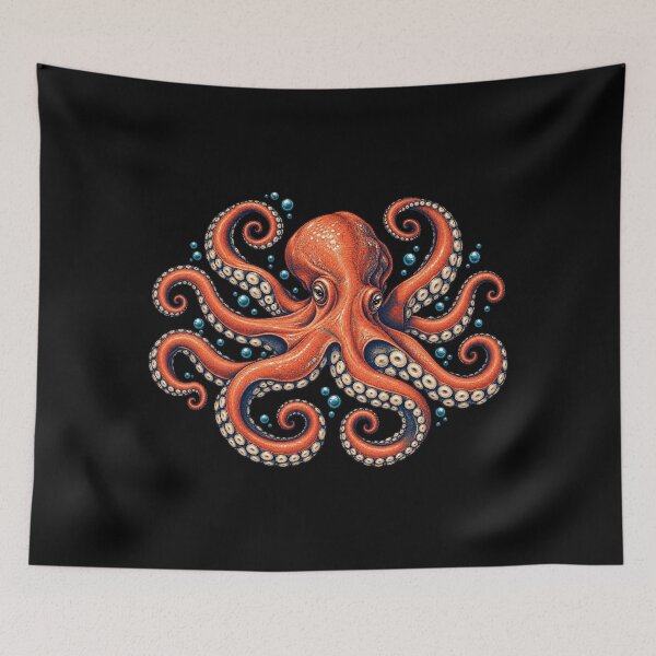 Item preview, Eight Arms Octopus Ocean Medallion designed and sold by AMICO77.
