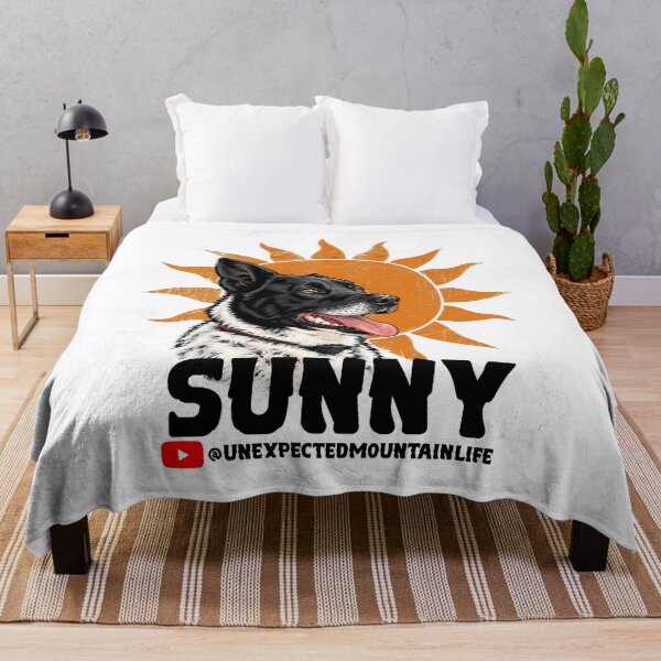 Item preview, Sunny - Our Unexpected Mountain Life designed and sold by Rich Summers Art.