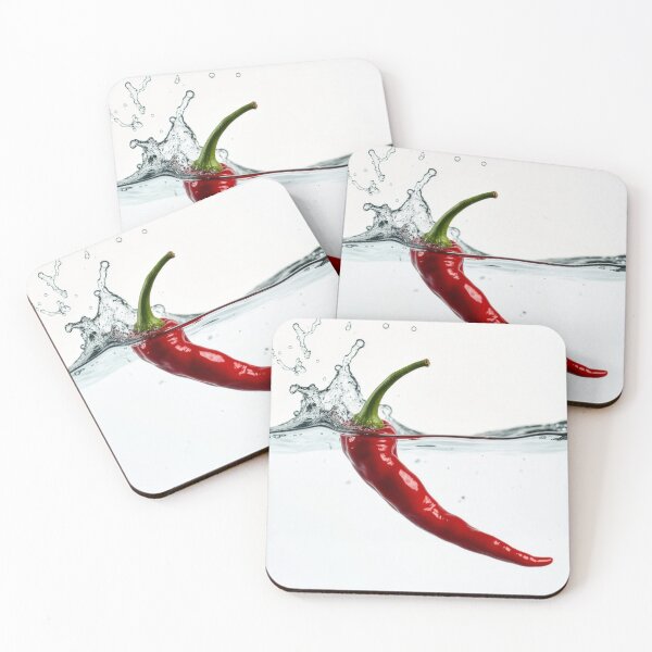 Item preview, Red chili pepper in water – Food Art designed and sold by drizzd.