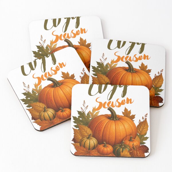 Item preview, Cozy Season Pumpkin Autumn Leaves Fall Harvest designed and sold by Mnyus shop.