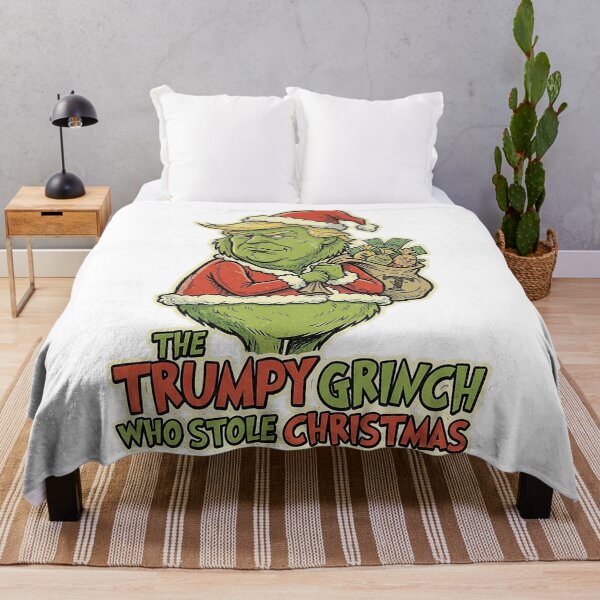 Item preview, tRumpy Grinch Who Stole Christmas design designed and sold by Ginny Luttrell.
