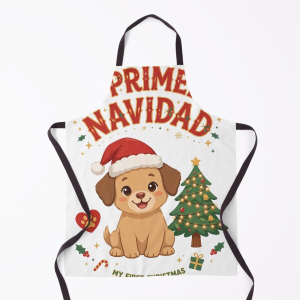 Item preview, Mi Primera Navidad | Camiseta de Cachorro Navideño designed and sold by Huellamor.