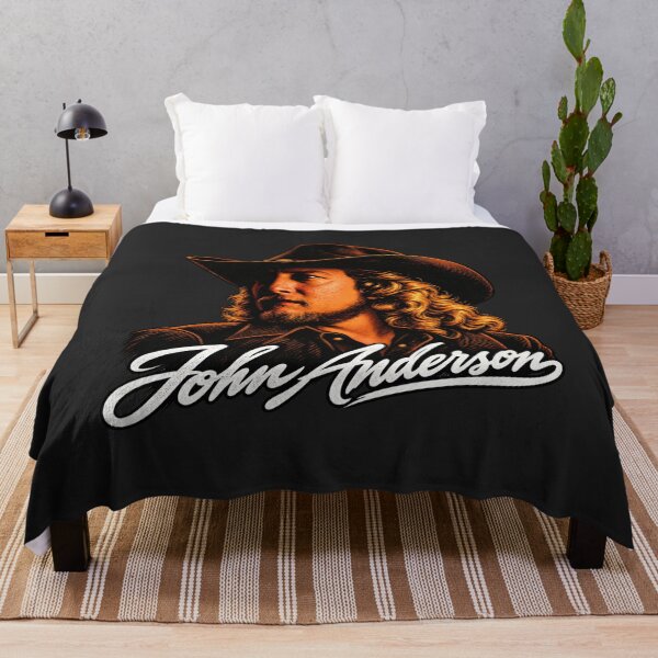 Item preview, Young John Anderson Orange Tone Cowboy Hat Portrait Country Legend designed and sold by Pliable.