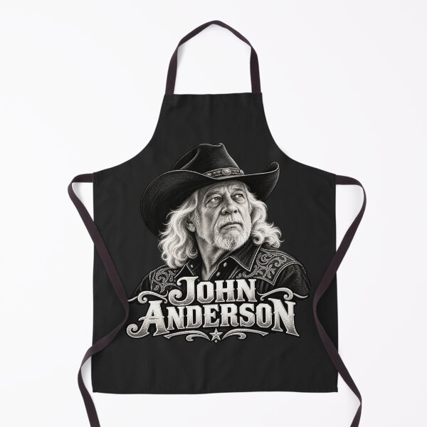 Item preview, John Anderson Close Up Portrait Cowboy Hat Classic Country Icon designed and sold by Pliable.