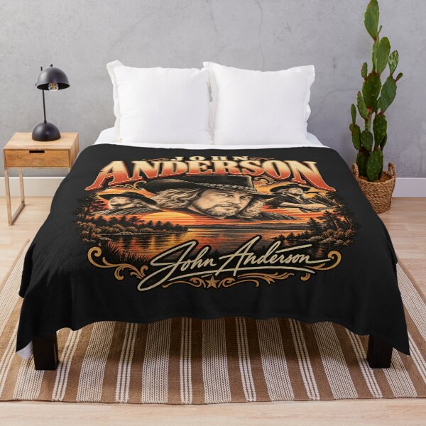 Item preview, John Anderson Sunset Collage Performances Country Music Legend designed and sold by Pliable.