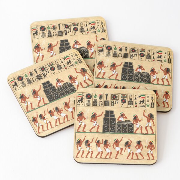 Item preview, Ancient Egyptian Style Reggae Sound System Party designed and sold by BASS-CULTURE.