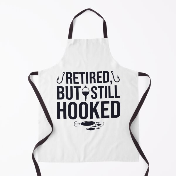 Item preview, Retired, But Still Hooked, Funny Fishing Retirement designed and sold by CloudyPress.