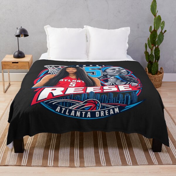 Item preview, Angel Reese Atlanta Dream Collage Number 5 Skyline Basketball designed and sold by Pliable.