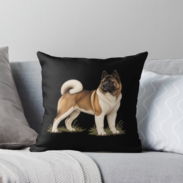 Item preview, American Akita Full Body Vintage Dog Art designed and sold by AMICO77.