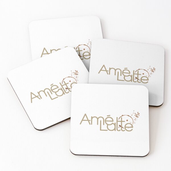 Item preview, Amétte Latte Coffee Stain Cafe Aesthetic designed and sold by blackeve.
