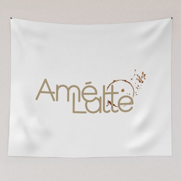 Item preview, Amétte Latte Coffee Stain Cafe Aesthetic designed and sold by blackeve.