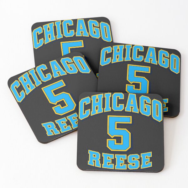 Item preview, Chicago 5 Reese Bold Blue Yellow Arch Lettering Classic Style designed and sold by Pliable.