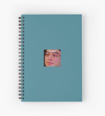 Joji i'm fine meme Spiral Notebook