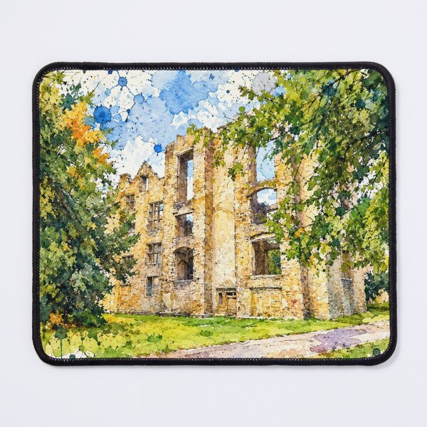 Item preview, Hardwick Hall, Elizabethan Architecture, Watercolour designed and sold by Astute-Artio-Photography.