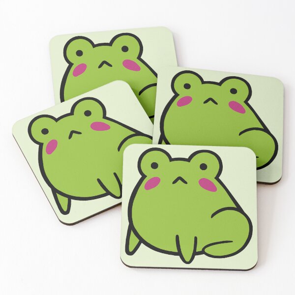 Item preview, Blushing Sad Frog designed and sold by BubbleComet.