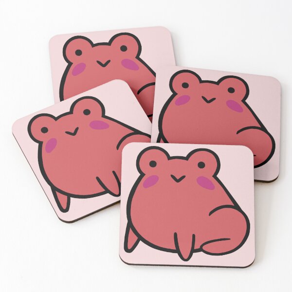 Item preview, Happy Red Frog designed and sold by BubbleComet.