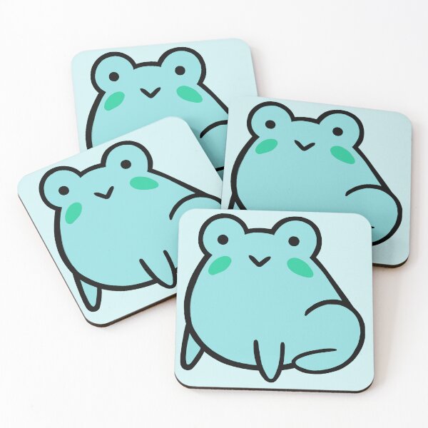 Item preview, Happy Blue Frog designed and sold by BubbleComet.