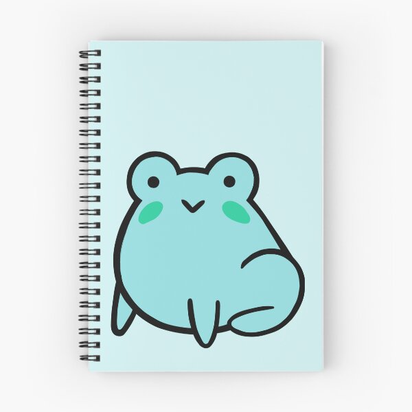 Item preview, Happy Blue Frog designed and sold by BubbleComet.