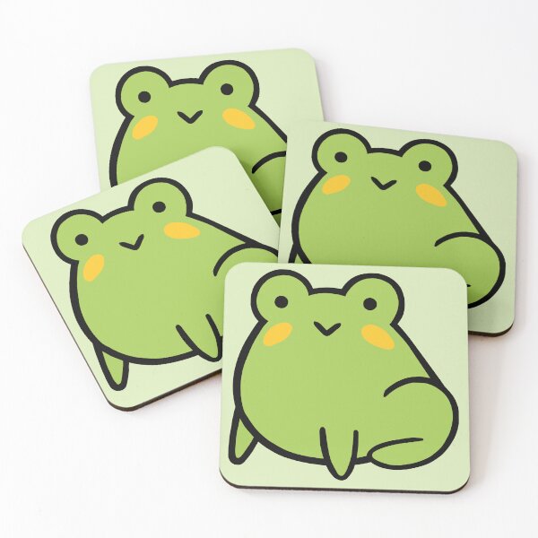 Item preview, Happy Green Frog designed and sold by BubbleComet.