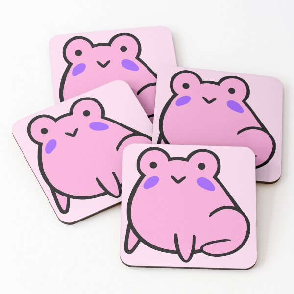 Item preview, Happy Pink Frog designed and sold by BubbleComet.