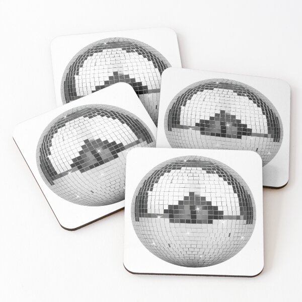 Item preview, Classic Silver Mirror Disco Ball Graphic designed and sold by Vision Crafted.