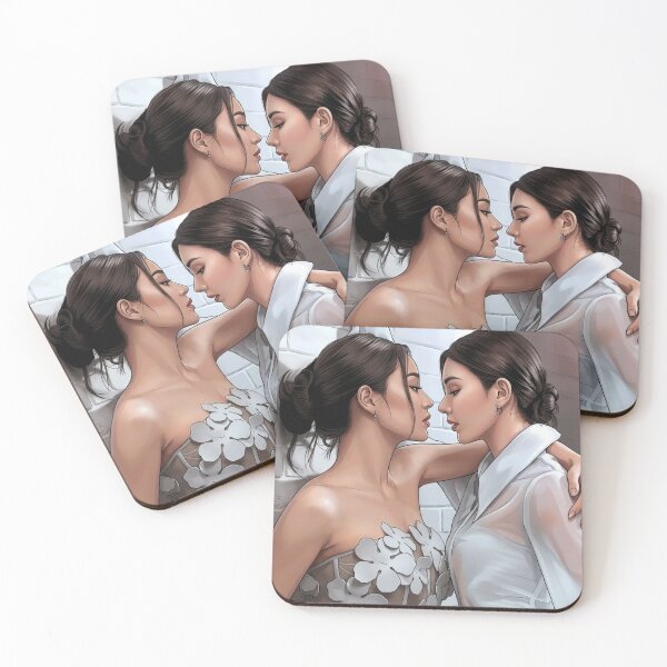 Item preview, Pls Take Me Actress Thai GL LGBTQ+ Cartoon Decor Comic Wall Art Print Poster Shirt Clock Blanket KDrama designed and sold by Mind Space.