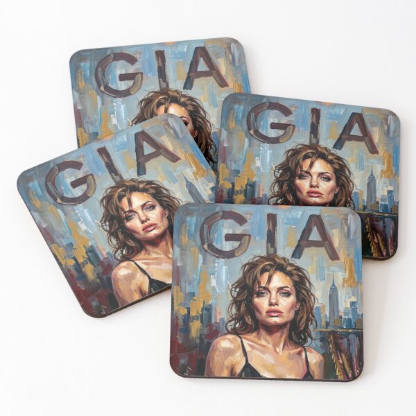 Item preview, Gia Fashion Drama Fine Art Tribute designed and sold by Art's Diner.