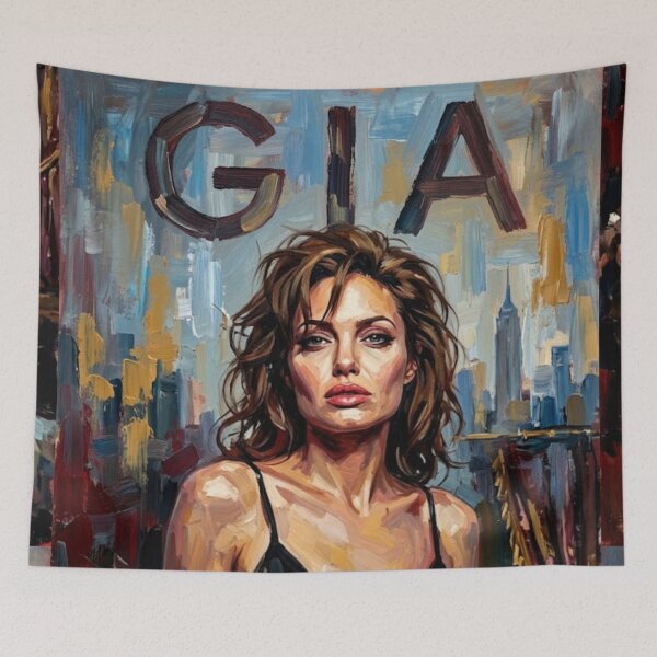 Item preview, Gia Fashion Drama Fine Art Tribute designed and sold by Art's Diner.