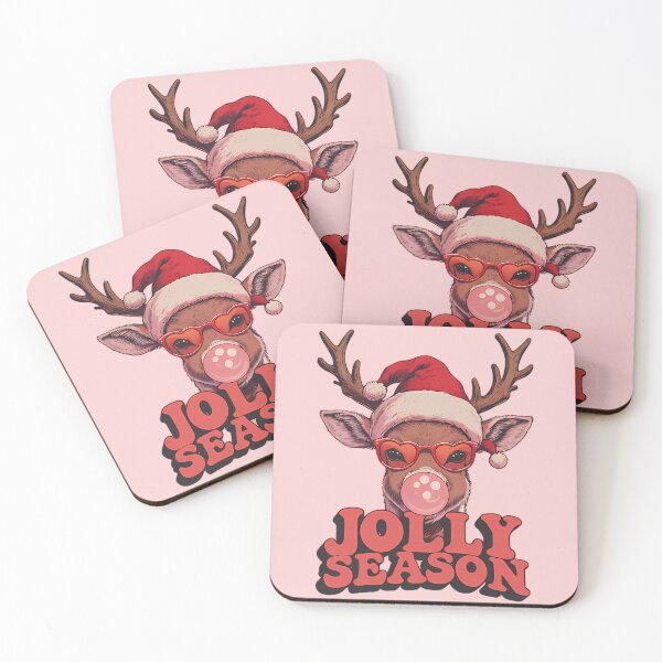 Item preview, Jolly Season Reindeer Bubblegum designed and sold by Structure-Blue.