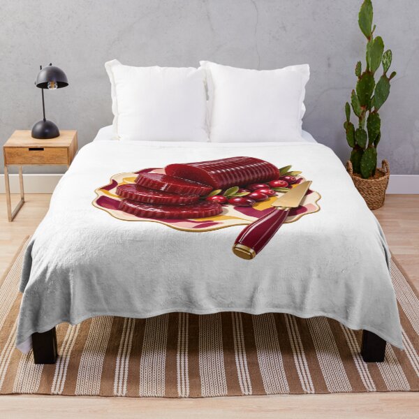 Item preview, Thanksgiving Cranberry Sauce Slices Food Art designed and sold by TeNovaStudio.