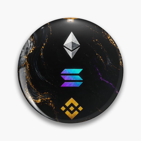 Item preview, Bitcoin Ethereum Solana Binance BTC SOL ETH BNB Criptomonedas designed and sold by wezzybrezzy93.
