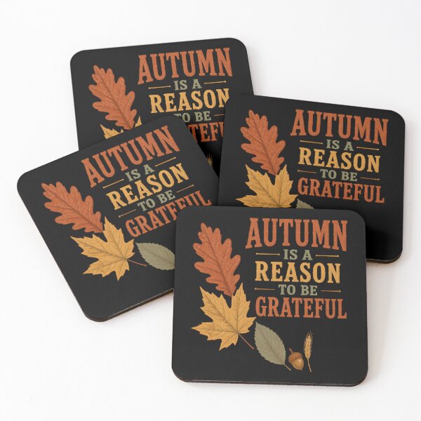 Item preview, Autumn Is A Reason To Be Grateful Fall Leaf designed and sold by BernoNickel.