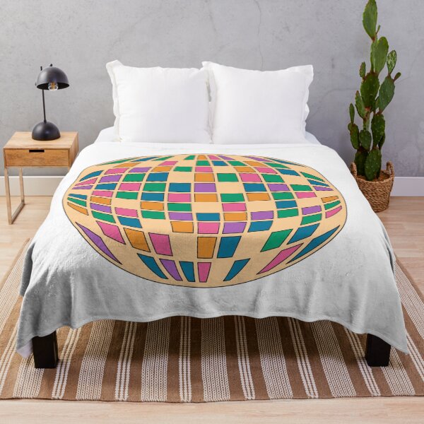 Item preview, Retro Mid Century Modern Colorful Disco Ball Graphic designed and sold by Vision Crafted.
