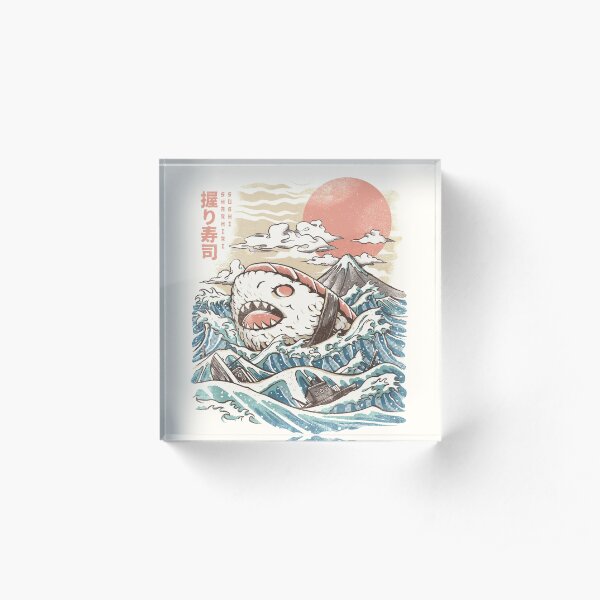 Sharkiri Sushi Acrylic Block