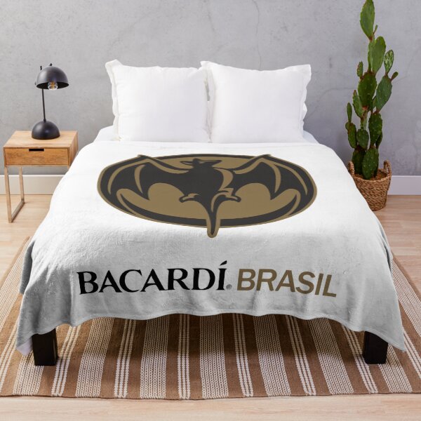 Item preview, Bacardi Brasil Nightlife Bat Crest Gold designed and sold by blackeve.