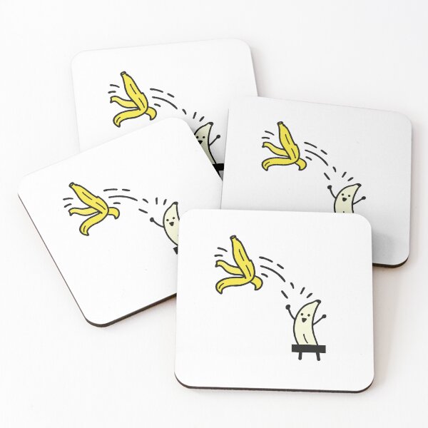 Item preview, Naked Banana Meme – Funny Censored Banana Cartoon designed and sold by BrainBubbleArt.